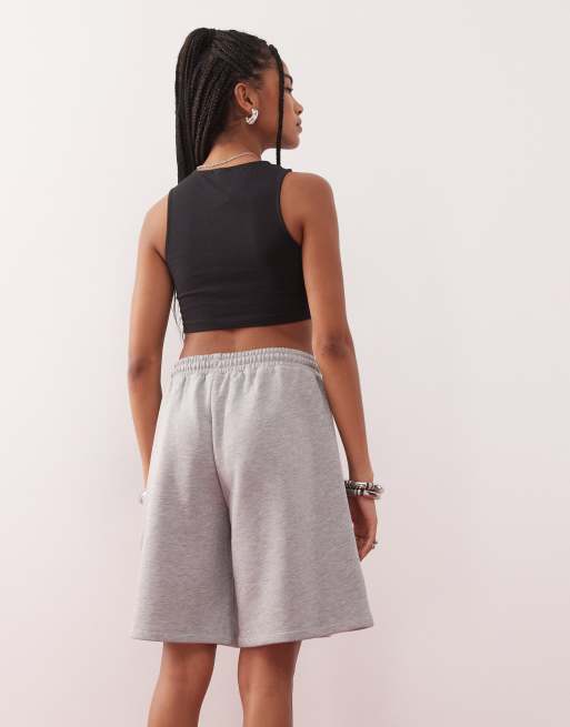 Joggers cortos gris jaspeado de COLLUSION, 2 de 5