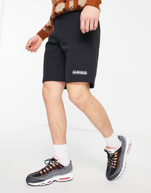 Joggers cortos negros Box de Napapijri 