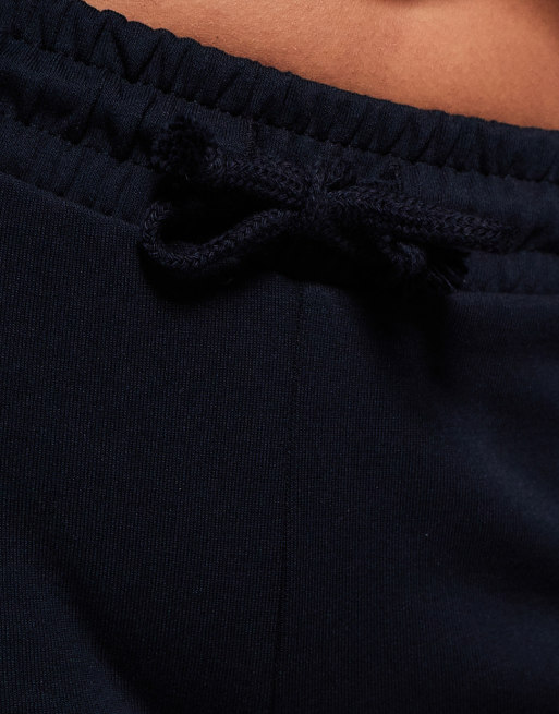Joggers de campana negros de tejido entrelazado de ASOS DESIGN Petite (parte de un conjunto), 4 de 5