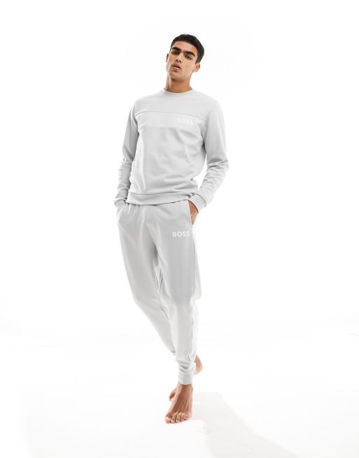 Joggers de chándal grises de BOSS Bodywear , 2 de 5