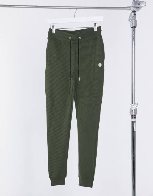 Joggers de color caqui Mix and Match de Le Breve
