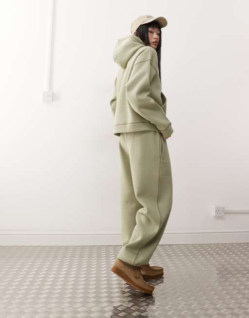 Joggers de corte globo con pespuntes en contraste de Reclaimed Vintage (parte de un conjunto) , 4 de 5