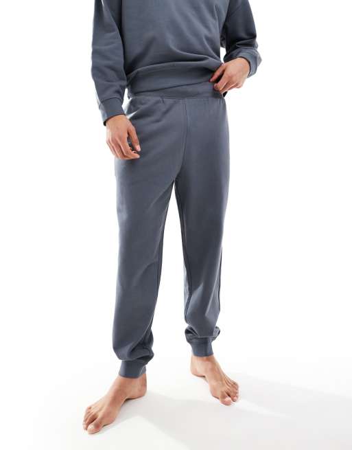 Joggers de estar por casa azules con logo a tono de Calvin Klein, 3 de 5