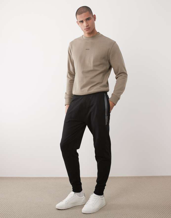 BOSS Bodywear Joggers de estar por casa negros Authentic de