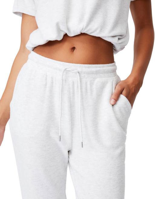 Joggers de pijama gris jaspeado con acabado muy suave de Cotton On (parte de un conjunto) , 2 de 4