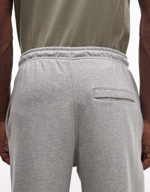 Joggers de rizo francés con puños ajustados en gris Club de Nike, 4 de 7