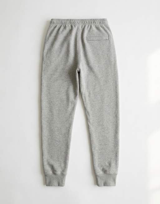 Joggers de rizo francés con puños ajustados en gris Club de Nike, 7 de 7