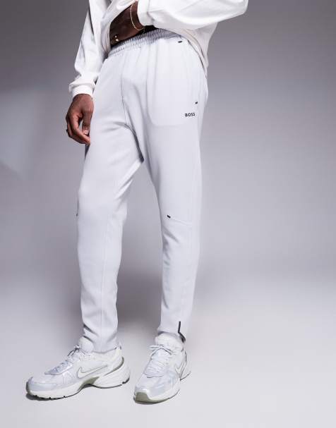 Joggers gris claro con bajos ajustados Hicon Active de BOSS Green (parte de un conjunto) - view 1