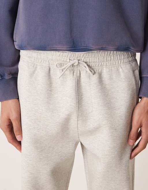 Joggers gris jaspeado con bajos amplios YPB de Abercrombie & Fitch, 5 de 5