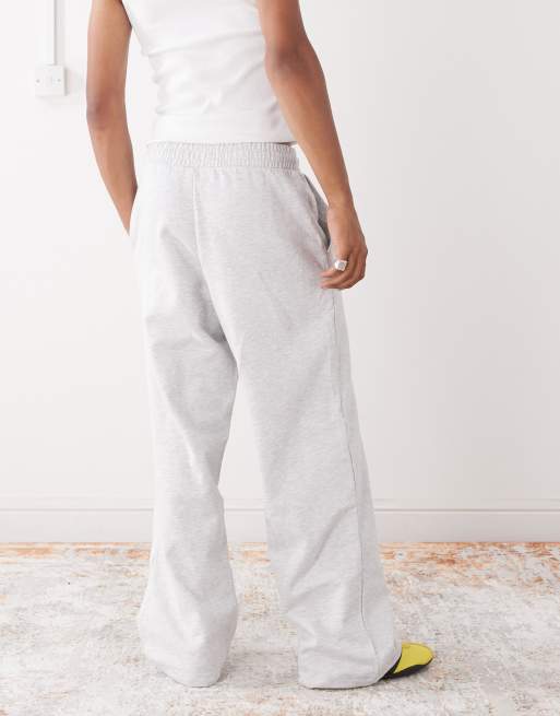 Joggers gris jaspeado de corte skater holgado de COLLUSION , 4 de 5