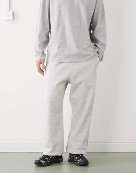 Joggers gris melange de pernera recta suelta de Weekday - view 1