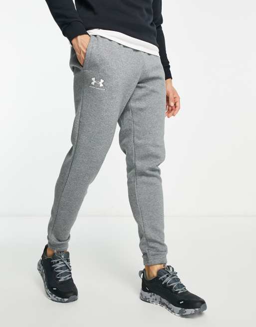 Joggers gris oscuro básicos de felpa de Under Armour Training