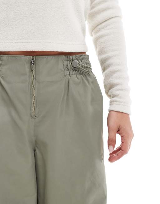 Joggers grises con cremallera delantera de felpa Swoosh de Nike, 5 de 5