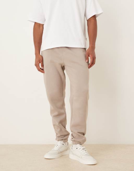 Joggers grises de corte pitillo de ASOS DESIGN