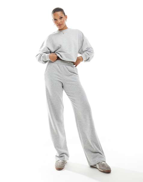 Joggers grises de corte suelto de JJXX (parte de un conjunto) - view 1