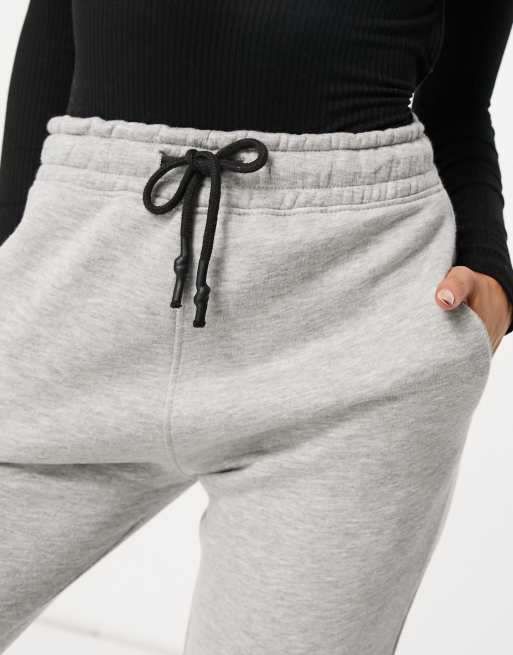 Joggers grises jaspeados holgados de Public Desire, 3 de 4