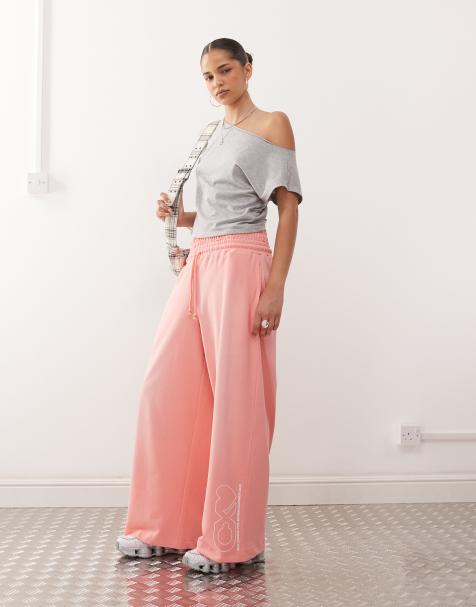 Joggers holgados con acabado lavado y estampado CX de COLLUSION - view 1