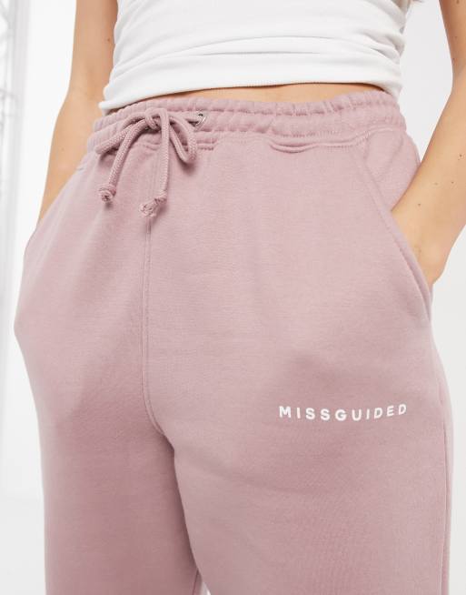 Joggers malva extragrandes de Missguided (parte de un conjunto), 3 de 4