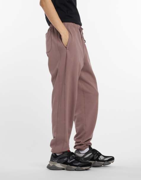 Joggers marrón sombrío de felpa de rizo Athletics de New Balance - view 1