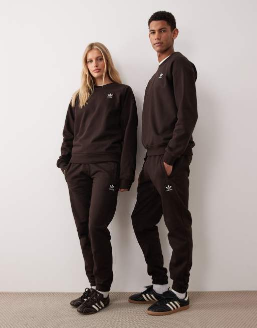 Joggers marrones básicos de adidas Originals, 2 de 5