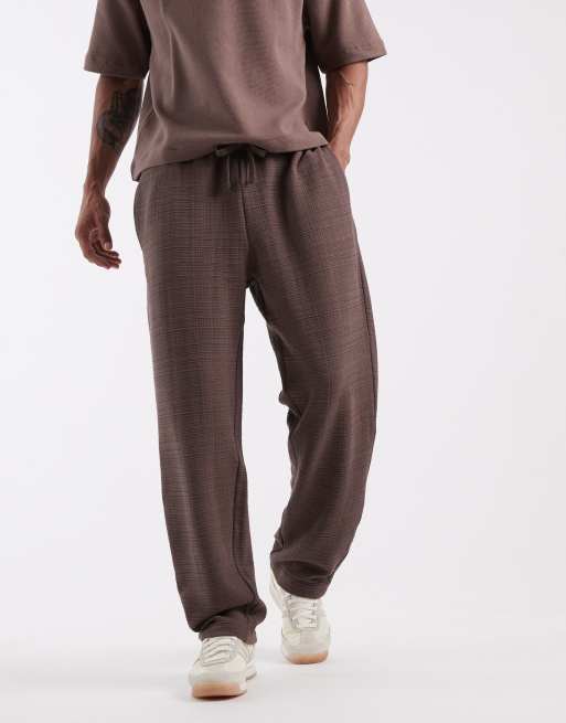 Joggers marrones de pernera recta de ASOS DESIGN, 2 de 5