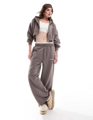 Joggers marrones de pernera recta de Good For Nothing (parte de un conjunto)