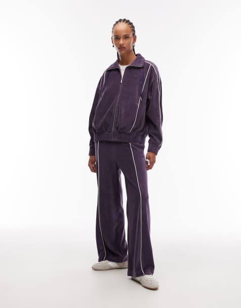 Joggers morados de Lacoste (parte de un conjunto) - view 1