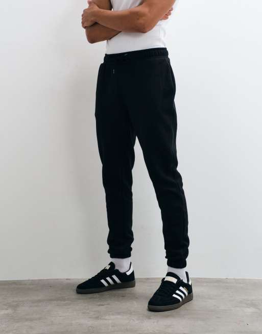 Joggers negros básicos de corte slim de ASOS DESIGN , 2 de 5