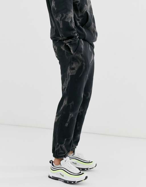 Joggers negros con estampado de humo de Religion, 4 de 4