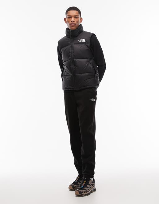 Joggers negros con logo de felpa Glacier de The North Face, 2 de 5