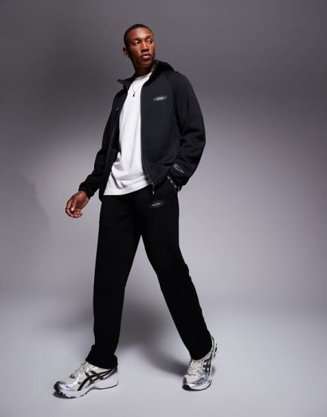 Joggers negros con logo de Nicce (parte de un conjunto) - view 1
