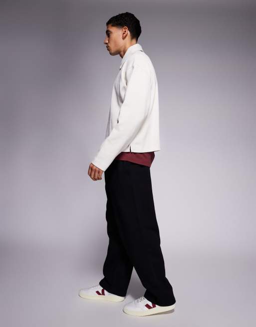 Joggers negros de corte globo de ADPT, 3 de 5
