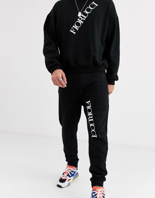 Chándal negro con logo de Fiorucci, 3 de 3