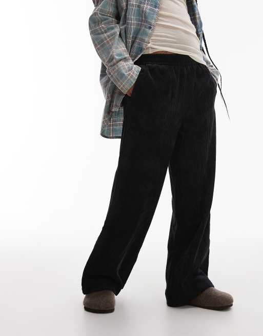 Joggers negros de pana de Topshop Petite, 3 de 5