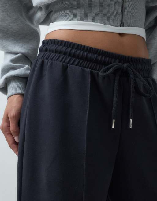 Joggers negros de pernera recta de ASOS DESIGN, 5 de 5