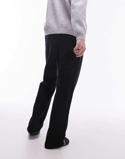 Joggers negros de pernera recta de Topman, 5 de 5