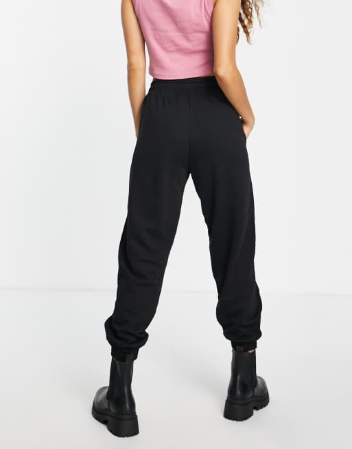 Joggers negros extragrandes de estilo años 90 de Topshop Petite, 4 de 4