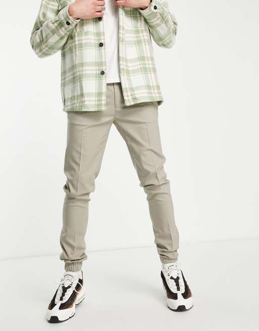 Joggers piedra pitillo de vestir de ASOS DESIGN