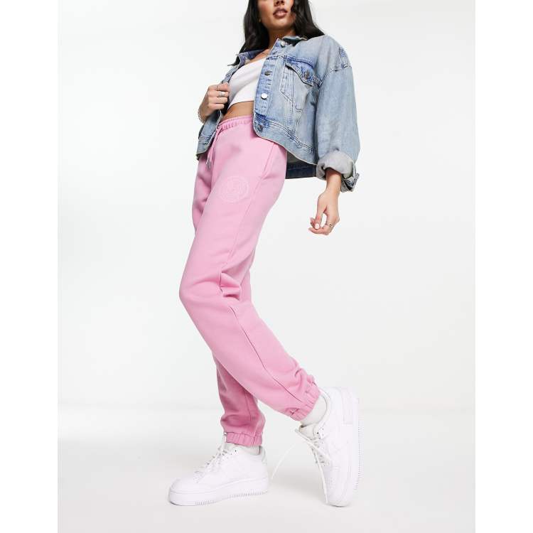 Pantalones Chandal Chandal Ellesse Mujer Rosa Joggers Rosa