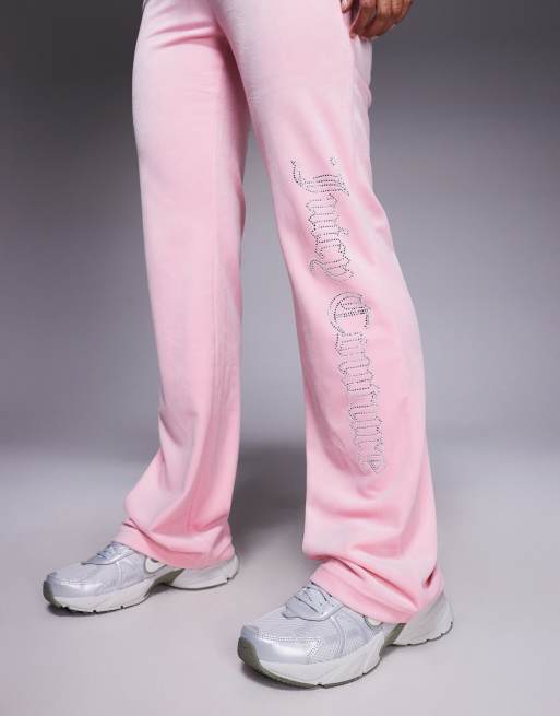 Joggers rosa jugoso de velour de Juicy Couture (parte de un conjunto) , 5 de 5
