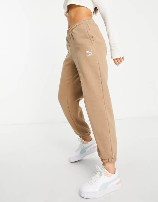 Joggers tostados extragrandes con pinzas exclusivos en ASOS de PUMA