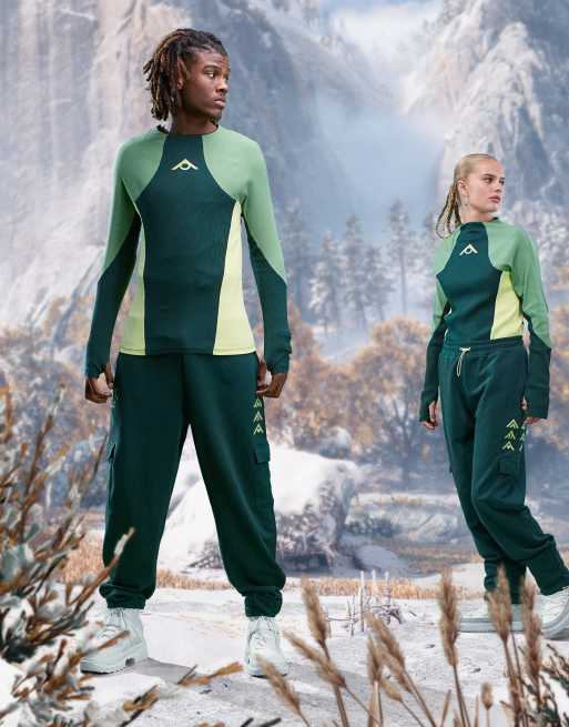 Joggers verdes unisex de ASOS X Horizon Forbidden West (parte de un conjunto)