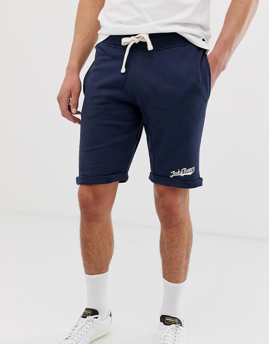 Jogging-shorts fra Jack & Jones-Marineblå
