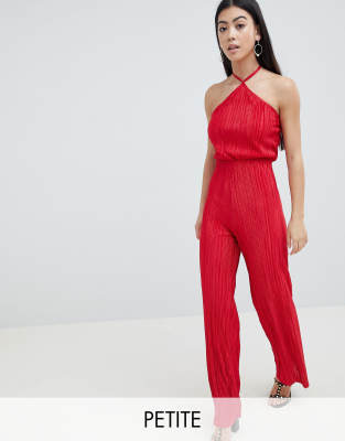 high neck wide leg jumpsuit
