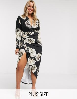 plus plunge dress