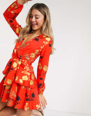 robe patineuse a volant
