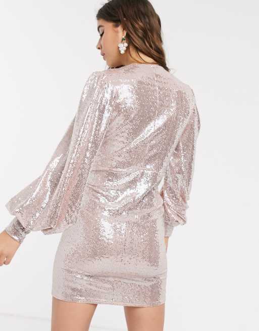 John zack rose gold cheap dress