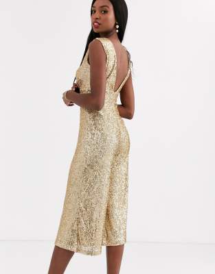 tall glitter jumpsuit