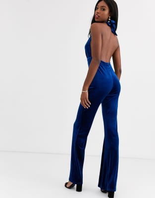 tall velvet jumpsuit