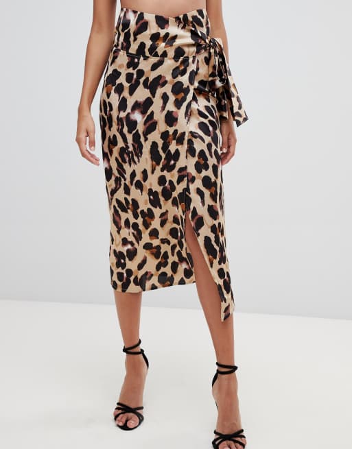 John zack leopard hot sale skirt